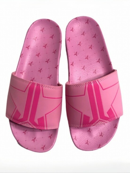 Jeffree Star Shoes - NWT Jeffree Star Unisex Pink Slide Sandals NEW JN BOX